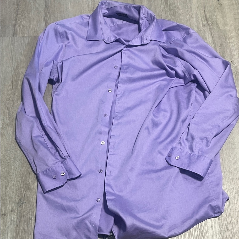 Elegant Lavender Dress Shirt for‎ Men